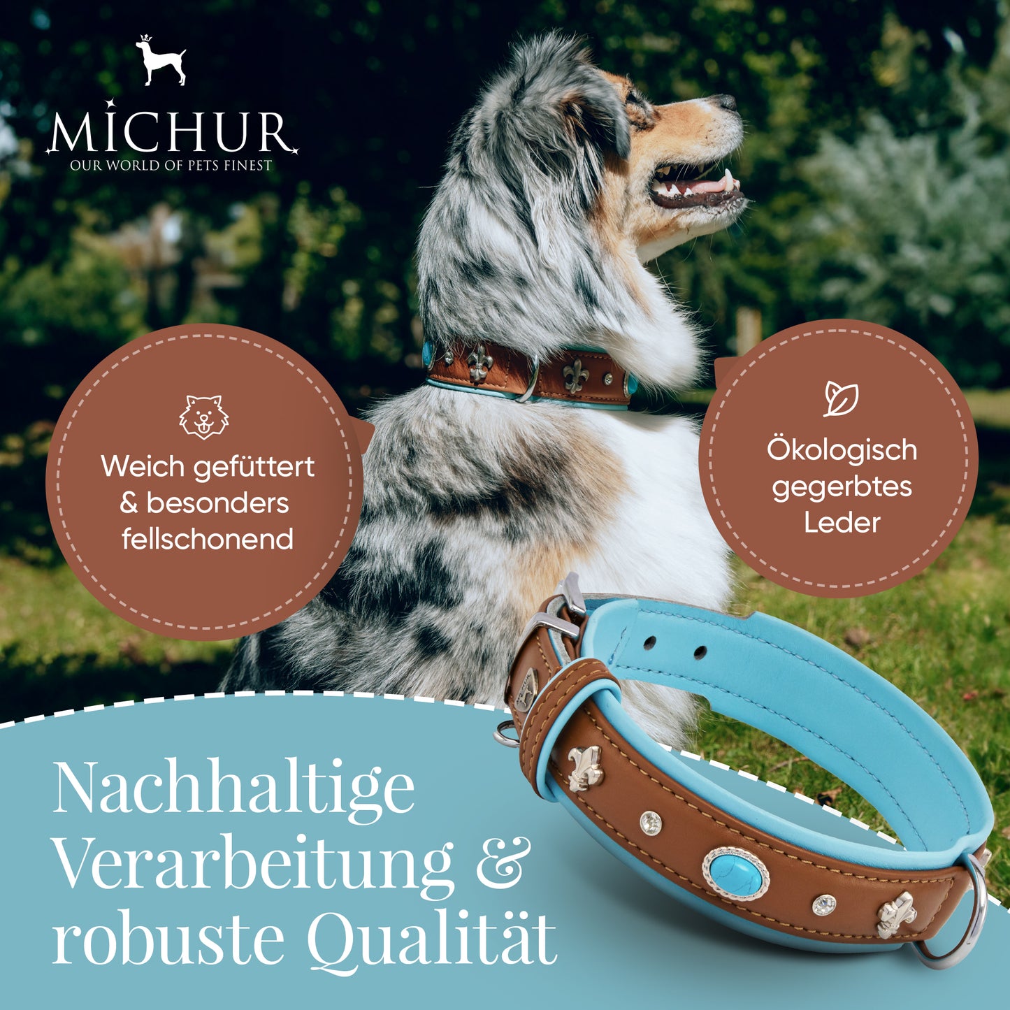 Nizza Hundehalsband