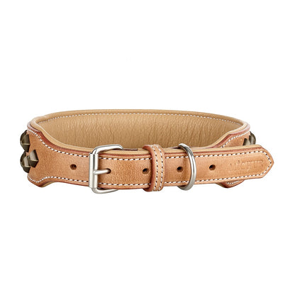 Diego Beige Hundehalsband