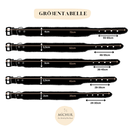 Classica Braun Hundehalsband